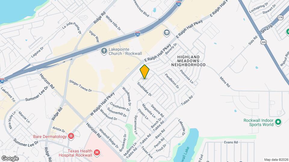 135 Wembley Way Mapa y Detalles de la Ubicación