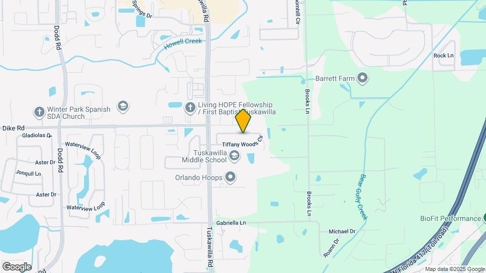 4654 Tiffany Woods Cir Map and Location Details