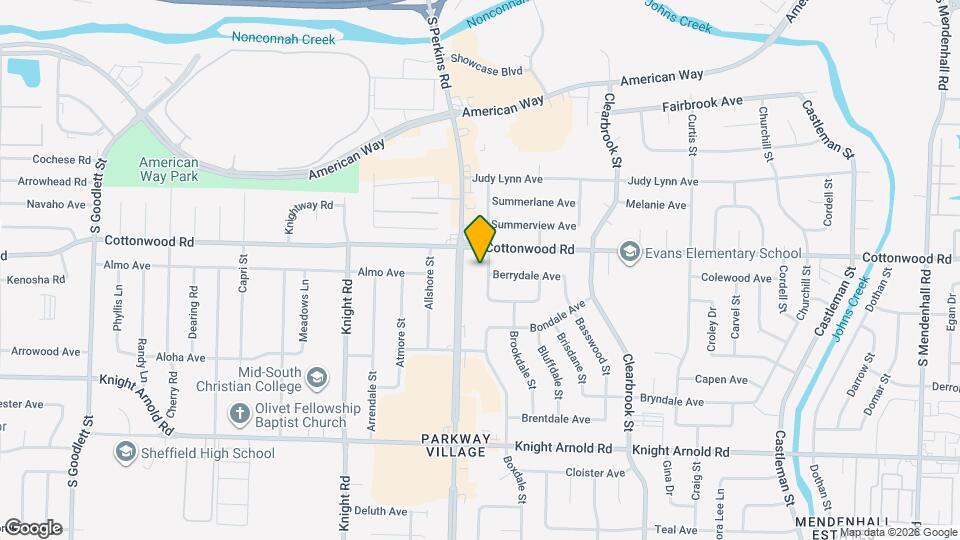 2943 Brandale St Mapa y Detalles de la Ubicación