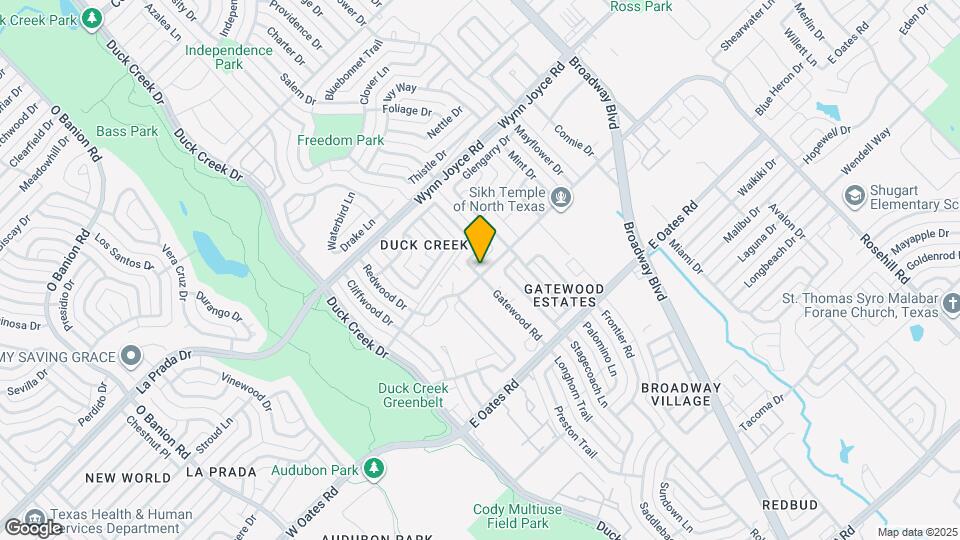 301 Gatewood Rd Map and Location Details