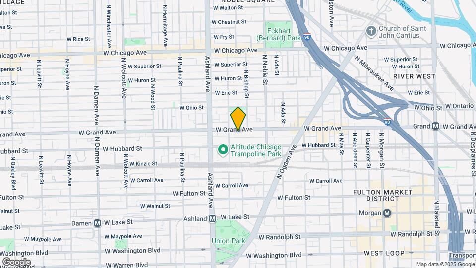 1463 W Grand Ave, Unit 3 Map and Location Details