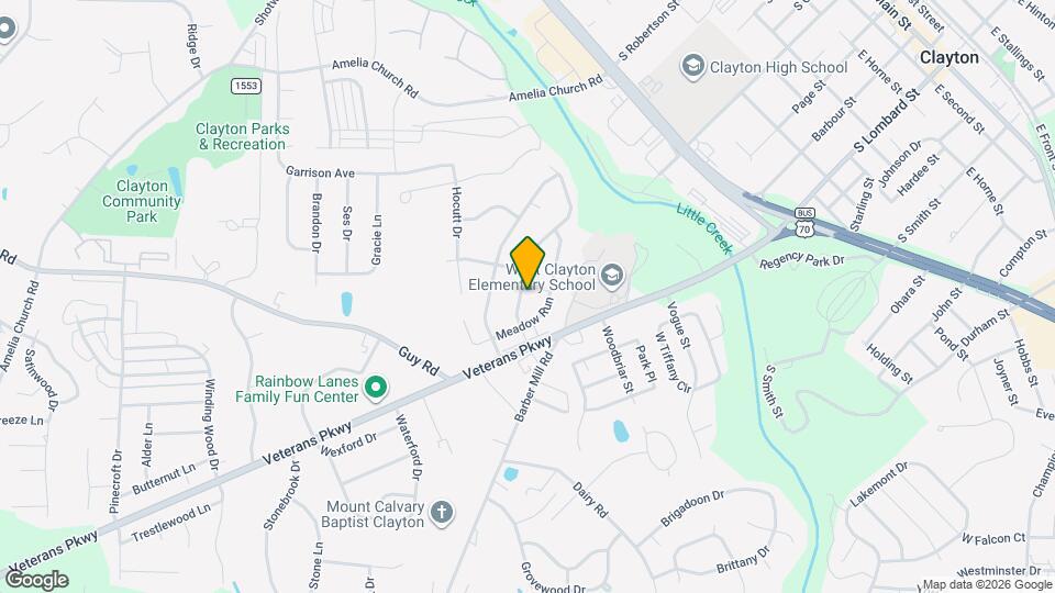 212 Sleepy Creek Dr Map and Location Details