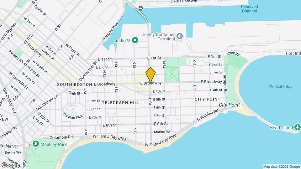 753 E Broadway, Unit 2 Map and Location Details