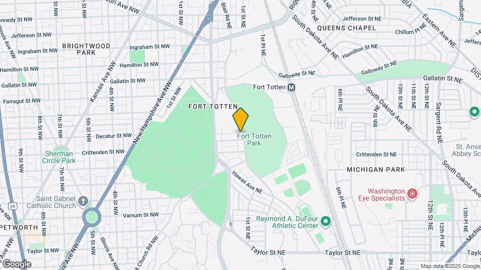 4808 Fort Totten Dr NE Map and Location Details