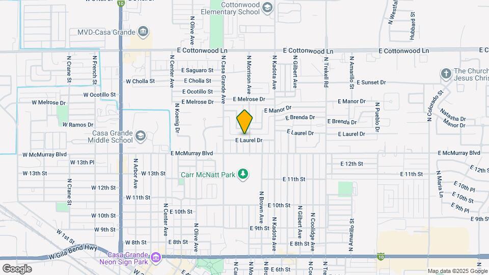 528 E Laurel Dr Map and Location Details