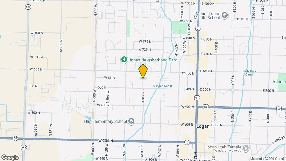 301 1/2 W 500 N Map and Location Details