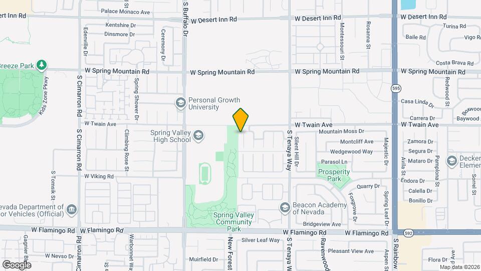 3737 Flowering Peach Ct Map and Location Details