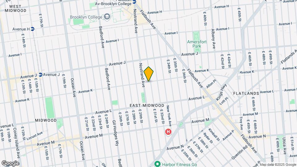 1102 E 31st St Map and Location Details