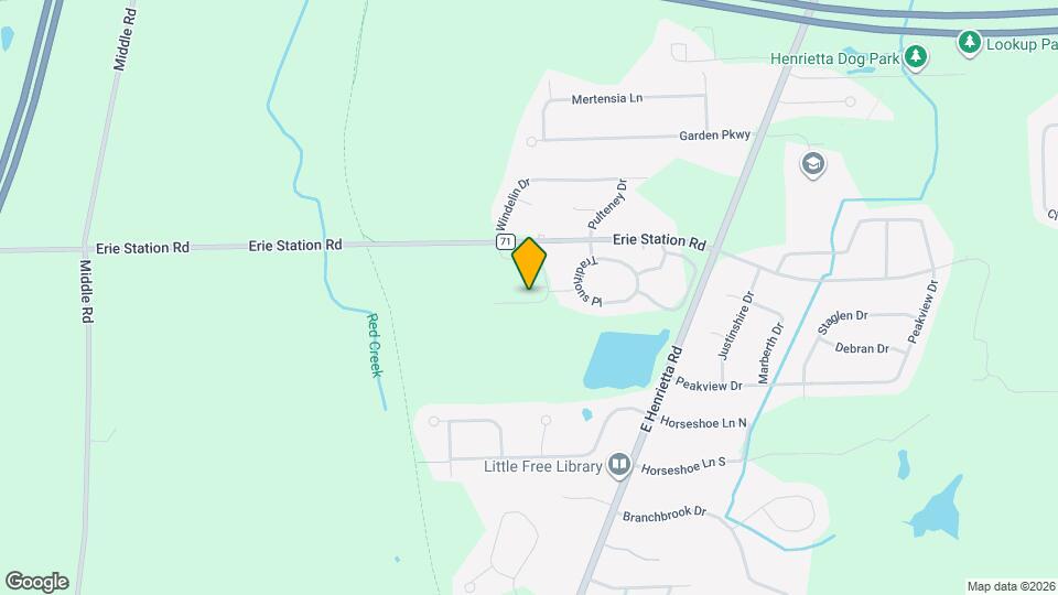 405 Erie Rdg Dr Map and Location Details