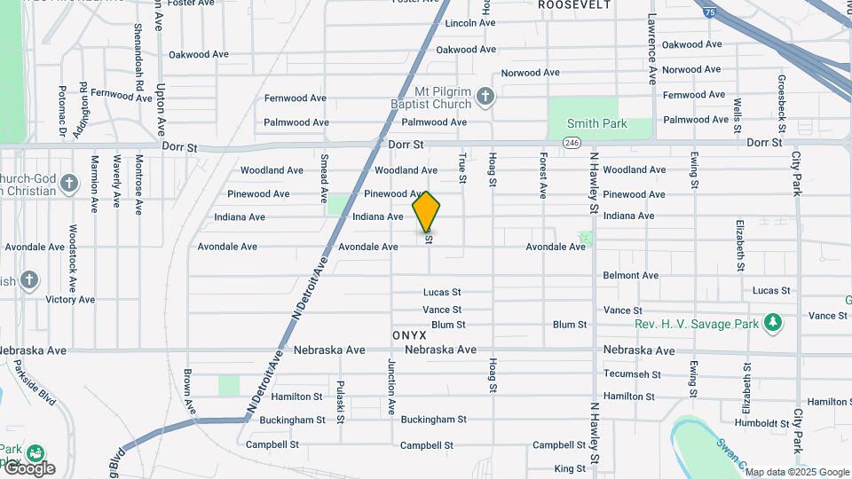 903 Heston St Map and Location Details