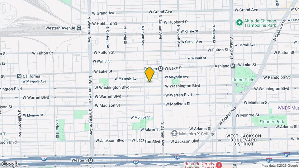 2040 W Washington Blvd Map and Location Details