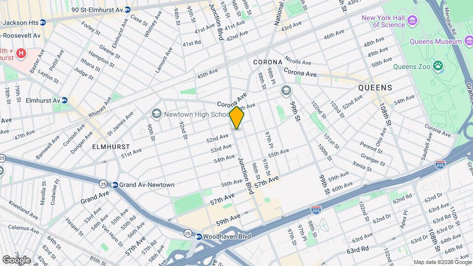 51-23 Junction Blvd Map and Location Details