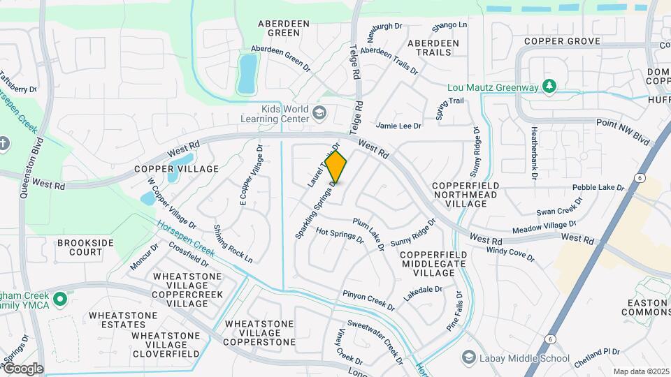 8538 Sparkling Springs Dr Map and Location Details