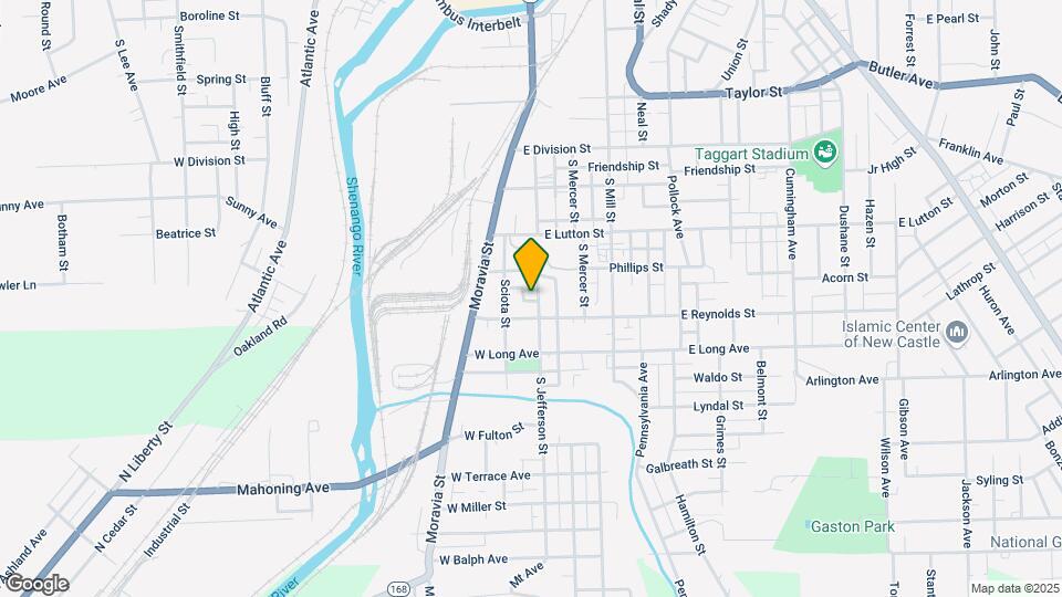 1118 Sciota St Mapa y Detalles de la Ubicación