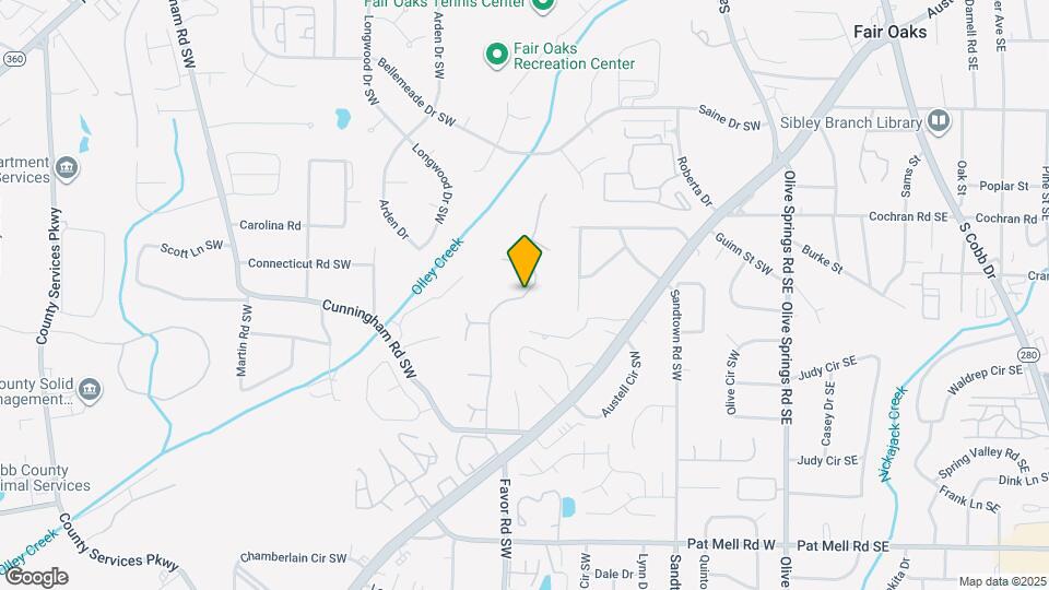 2039 Ridgestone Landing SW Map and Location Details