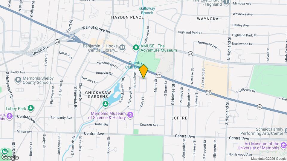 3151 N Lafayette Cir Map and Location Details