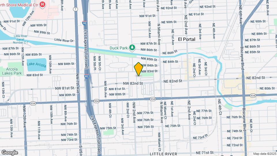 8261 NW 1st Pl Map and Location Details