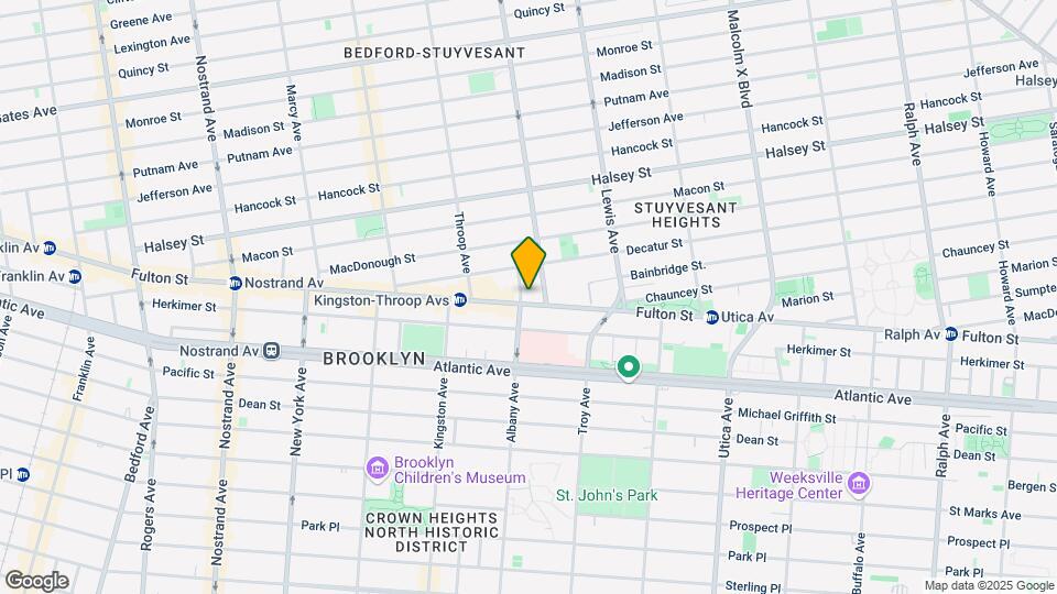 27 Albany Avenue Mapa y Detalles de la Ubicación