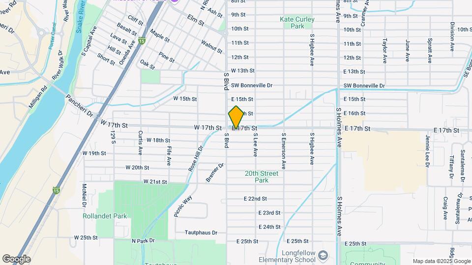 130 E 17th St Map and Location Details