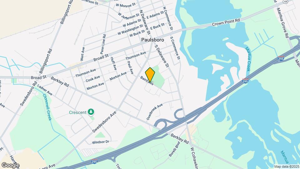 Paulsboro Gardens Apartments Map and Location Details