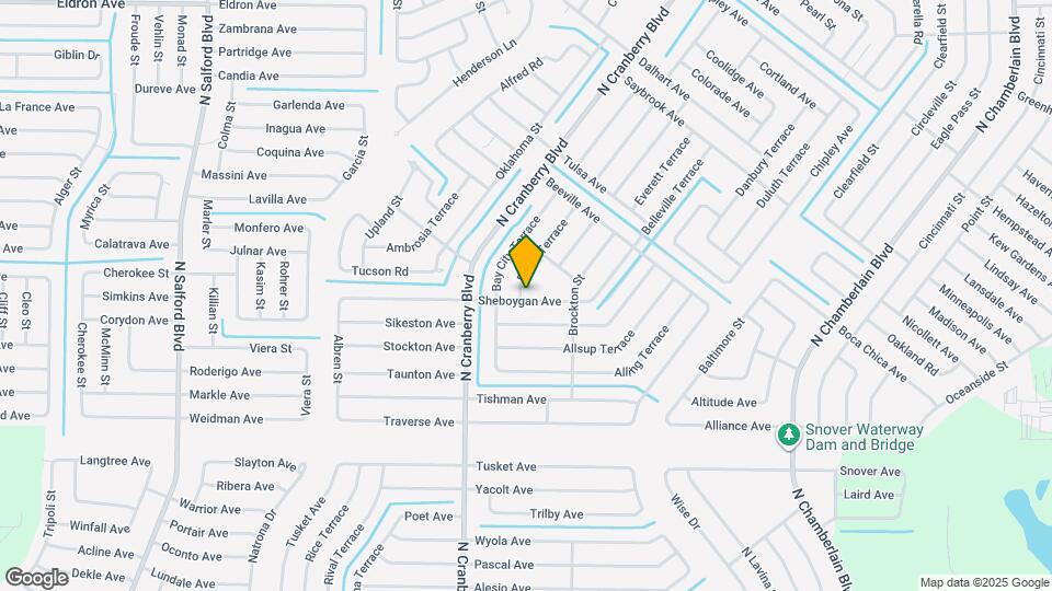 2810 Beloit Terrace Map and Location Details