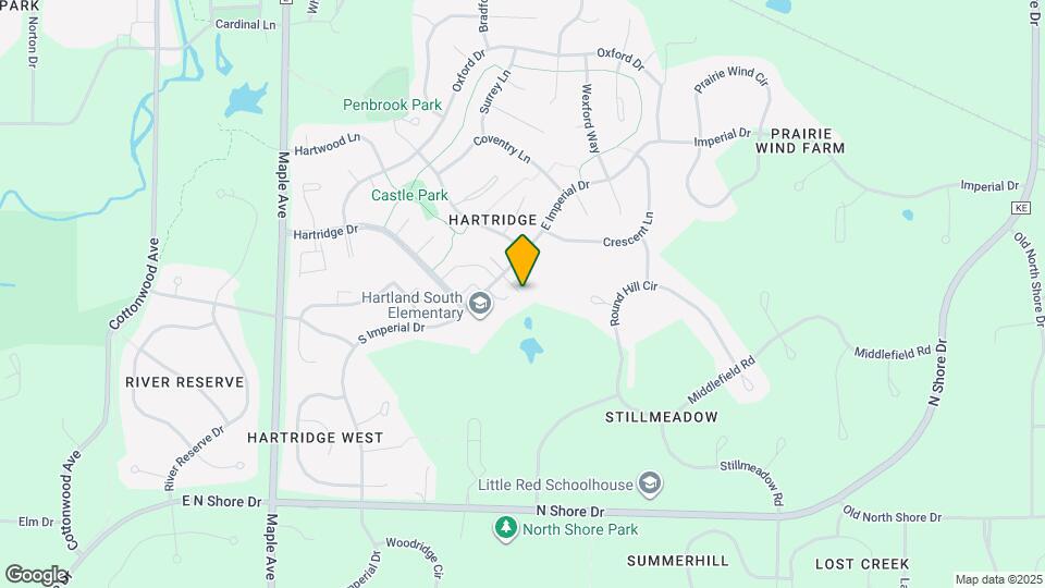 723 Princeton Ct Map and Location Details