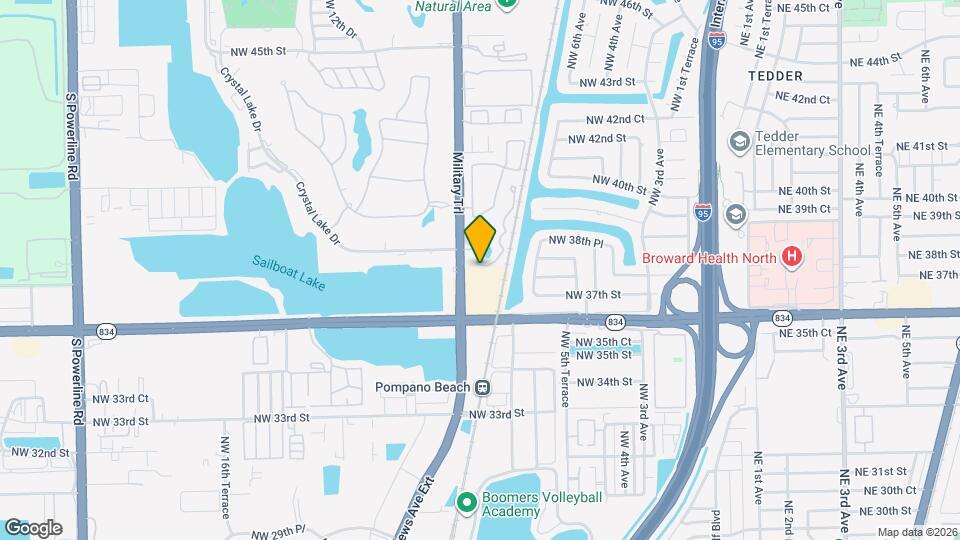 858 Crystal Lake Dr Map and Location Details