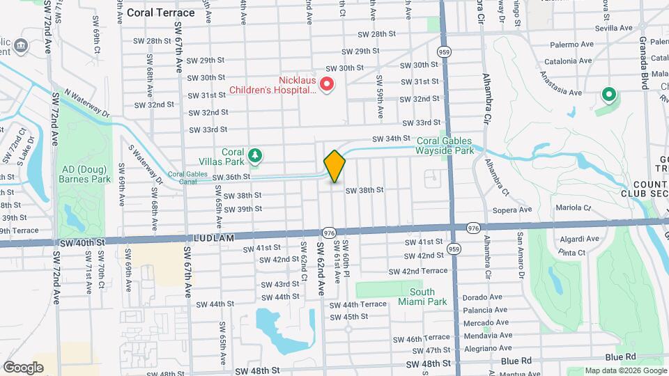 6099 SW 38th St Mapa y Detalles de la Ubicación