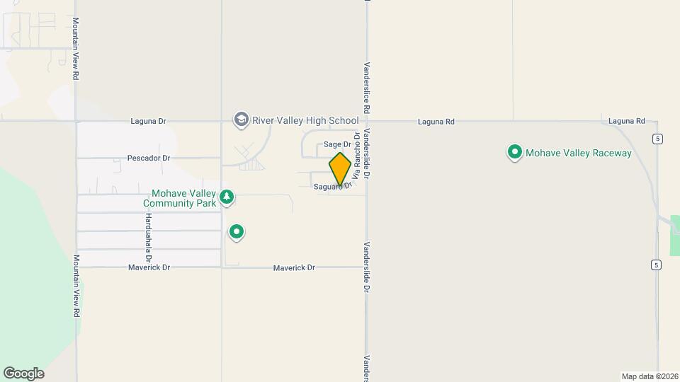 2454 Saguaro Dr Map and Location Details