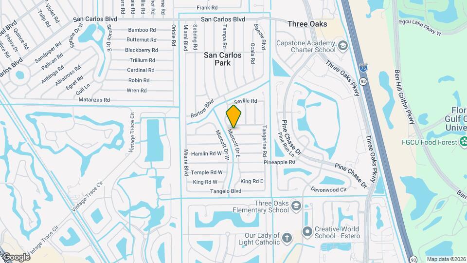 9149 Shaddock Rd E Map and Location Details