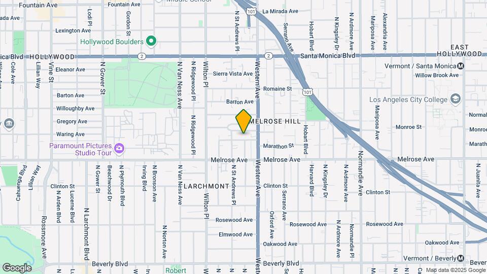 5139 Marathon St Map and Location Details