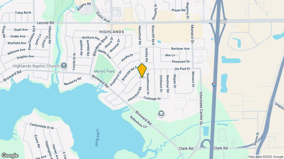 10309 Haverford Rd Map and Location Details