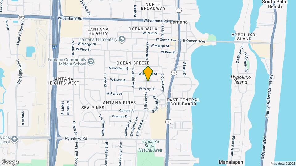 700 S Broadway Map and Location Details