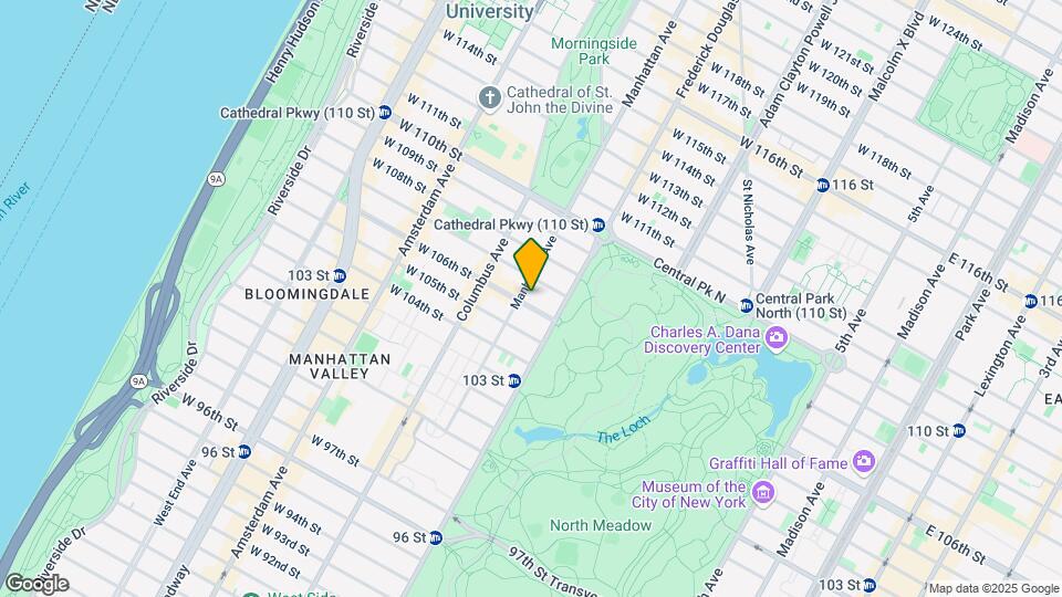 21 W 106th St Map and Location Details