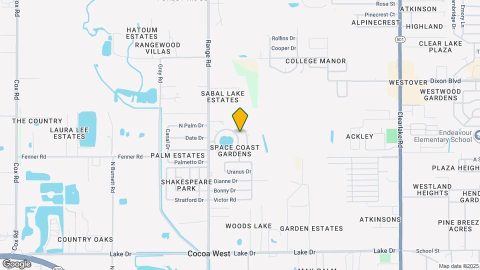 739 Lunar Lake Cir Map and Location Details