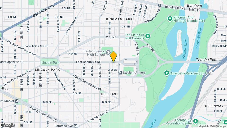 1813 E Capitol St Se Map and Location Details