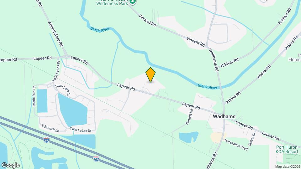 River Ridge Village Map and Location Details