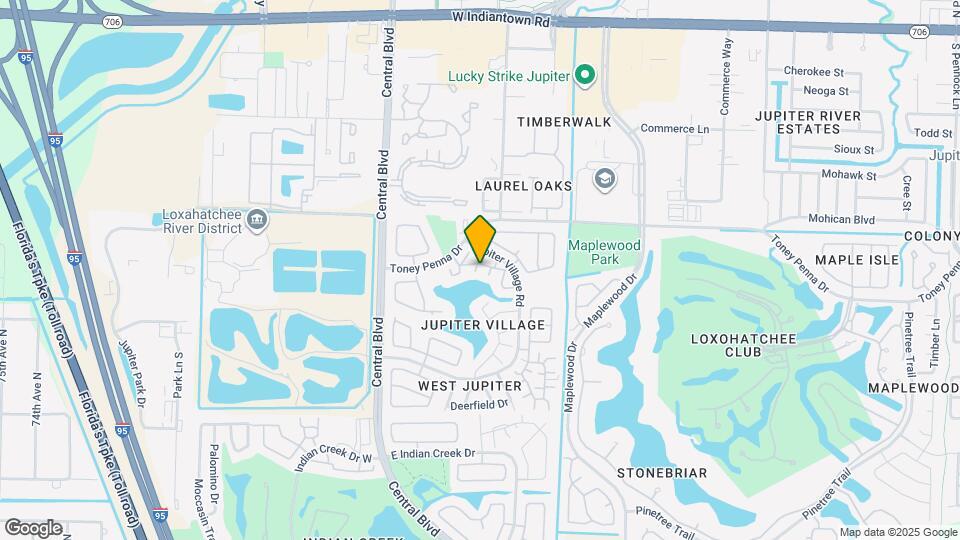 104 Lakewood Dr Map and Location Details