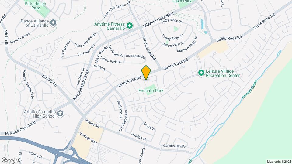 444 Blanco Ct Map and Location Details