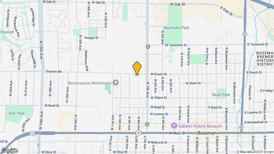 813 W Villard St Map and Location Details