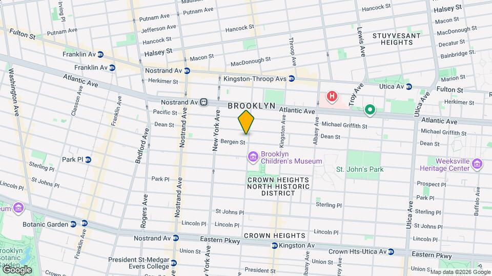 112 Brooklyn Ave Map and Location Details