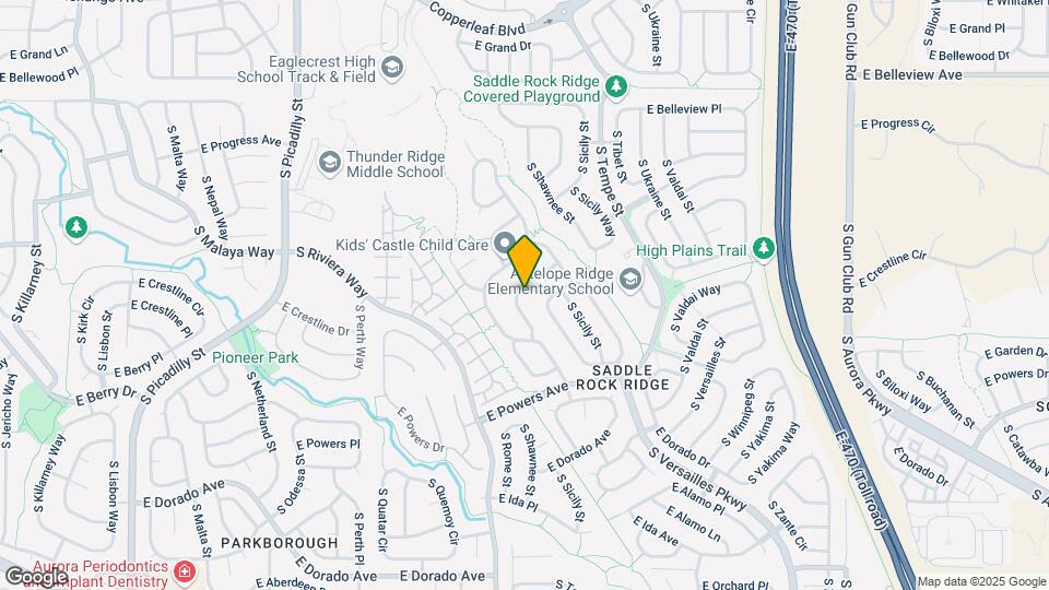 5440 S Shawnee Way Map and Location Details