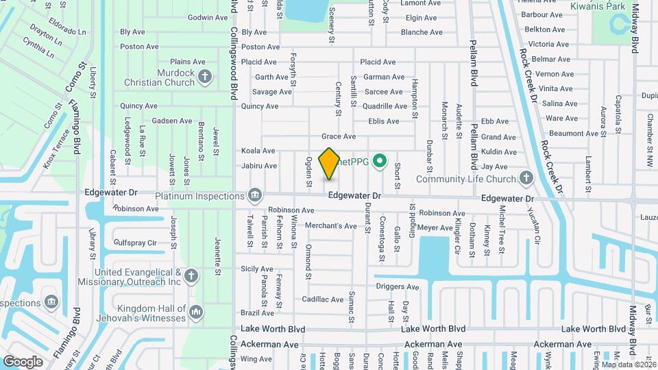 3516 Denham St Mapa y Detalles de la Ubicación