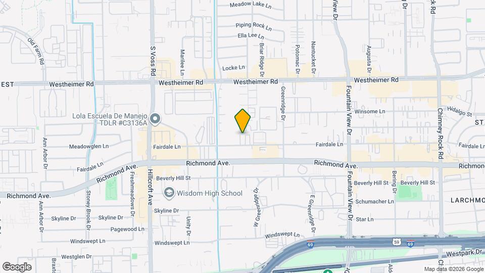 3007 Falls At Fairdale Map and Location Details