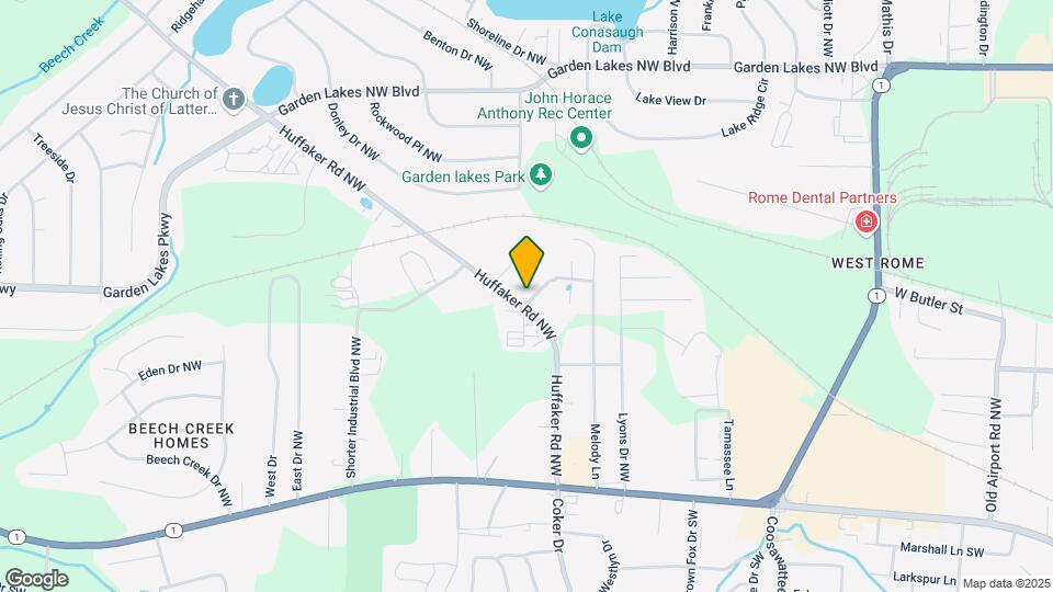 5 Brookstone Dr NW Map and Location Details