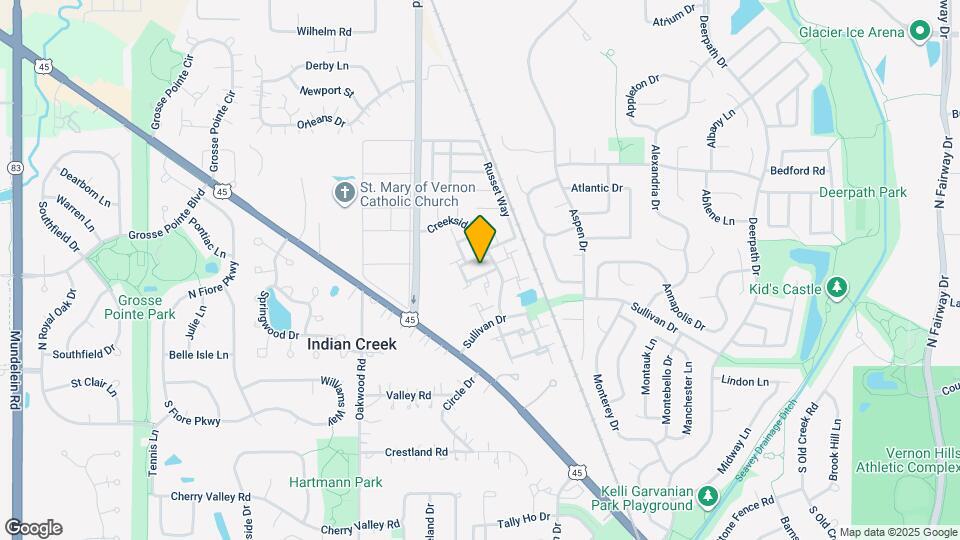 414 Tanglewood Ct Map and Location Details