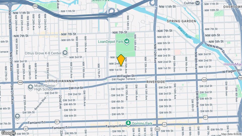 1545 NW 1st St Map and Location Details