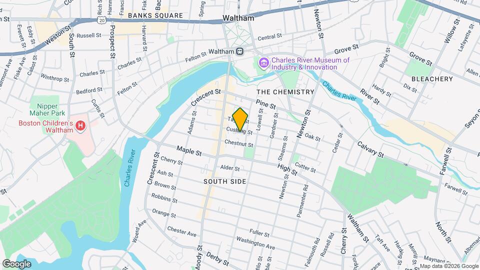 61 Hall St, Unit 104 Mapa y Detalles de la Ubicación