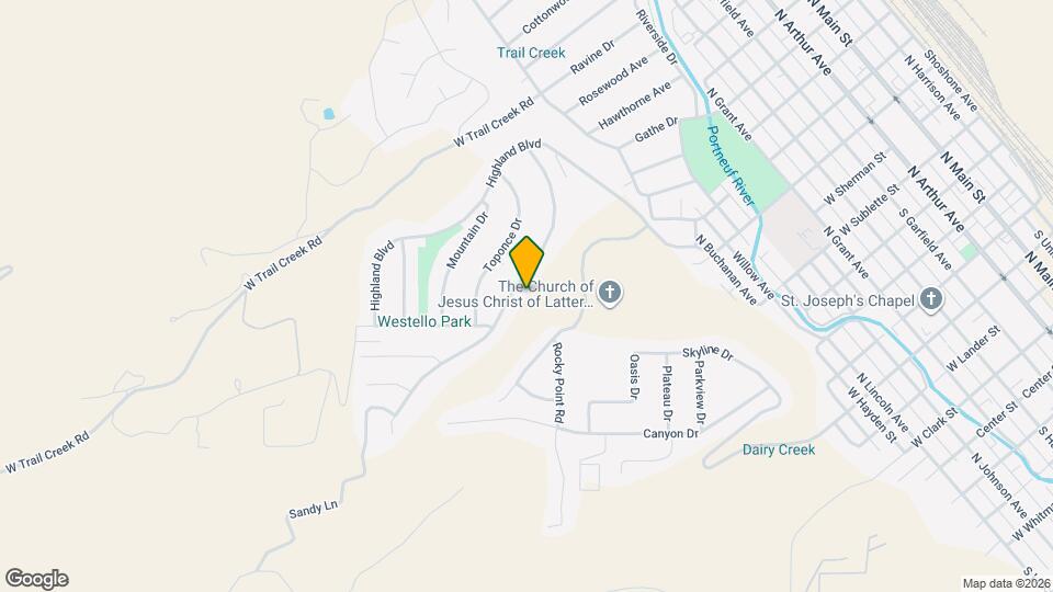 180 Valleyview Dr Map and Location Details