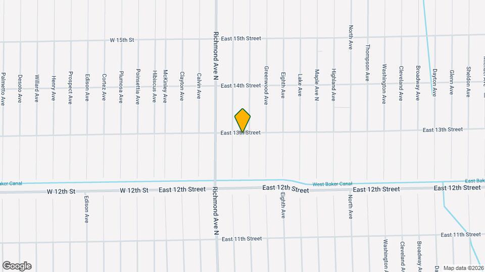 504 East 13th Street Map and Location Details